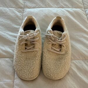 Allbirds Cream Fleece Athletic Shoes